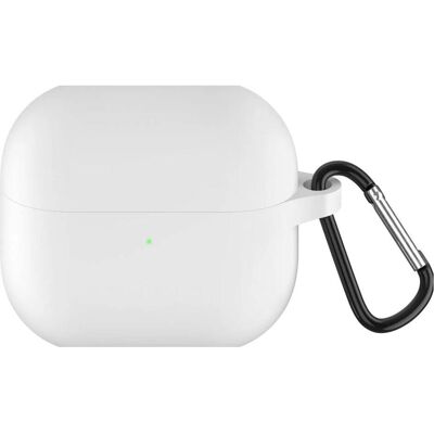 Screenguard Samsung Galaxy Buds3 Liquid Silicone Case Hülle mit Karabiner (Ladecase Hülle), Kopfhörertasche + Schutzhülle, Weiss Screenguard Samsung Galaxy Buds3 Liquid Silicone Case Hülle mit Karabiner (Ladecase Hülle), Kopfhörertasche + Schutzhülle, Weiss