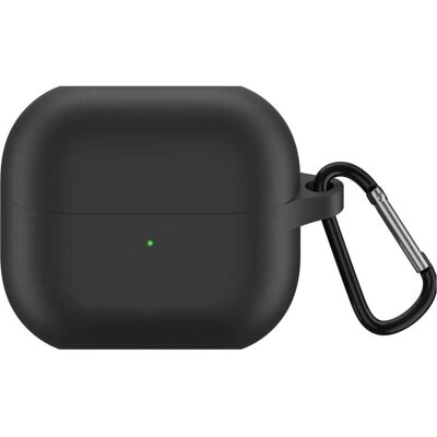 Screenguard Samsung Galaxy Buds3 Liquid Silicone Case Hülle mit Karabiner (Ladecase Hülle), Kopfhörertasche + Schutzhülle, Schwarz Screenguard Samsung Galaxy Buds3 Liquid Silicone Case Hülle mit Karabiner (Ladecase Hülle), Kopfhörertasche + Schutzhülle, Schwarz
