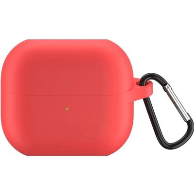 Screenguard Samsung Galaxy Buds3 Liquid Silicone Case Hülle mit Karabiner (Kopfhörer Hülle), Kopfhörertasche + Schutzhülle, Rot Screenguard Samsung Galaxy Buds3 Liquid Silicone Case Hülle mit Karabiner (Kopfhörer Hülle), Kopfhörertasche + Schutzhülle, Rot