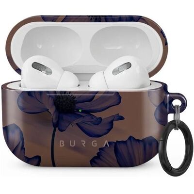Burga Velvet Night - Hülle für AirPods Pro (Kopfhörer Hülle), Kopfhörertasche + Schutzhülle, Schwarz Burga Velvet Night - Hülle für AirPods Pro (Kopfhörer Hülle), Kopfhörertasche + Schutzhülle, Schwarz