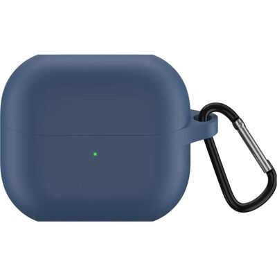 Screenguard Samsung Galaxy Buds3 Liquid Silicone Case Hülle mit Karabiner (Kopfhörer Hülle), Kopfhörertasche + Schutzhülle, Blau Screenguard Samsung Galaxy Buds3 Liquid Silicone Case Hülle mit Karabiner (Kopfhörer Hülle), Kopfhörertasche + Schutzhülle, Blau