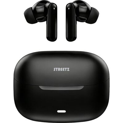 Streetz T120-BLK (4 h, Kabellos), Kopfhörer, Schwarz Streetz T120-BLK (4 h, Kabellos), Kopfhörer, Schwarz