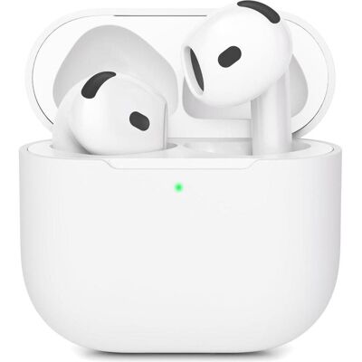 Screenguard Apple AirPods 4 (2024) Hülle (Ladecase Hülle), Kopfhörertasche + Schutzhülle, Weiss Screenguard Apple AirPods 4 (2024) Hülle (Ladecase Hülle), Kopfhörertasche + Schutzhülle, Weiss