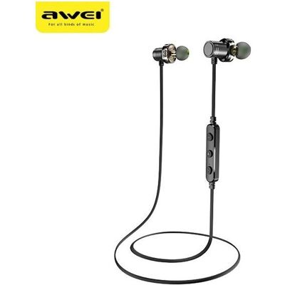 AWEI słuchawki sportowe Bluetooth X670BL czarny/black Dual Dynamic Drivers (7 h, Kabellos), Kopfhörer, Schwarz AWEI słuchawki sportowe Bluetooth X670BL czarny/black Dual Dynamic Drivers (7 h, Kabellos), Kopfhörer, Schwarz