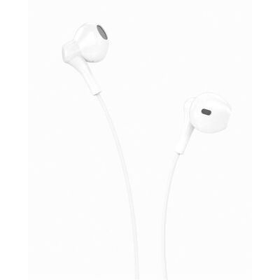 Forever In-Ear Kopfhörer mit Mikrofon, Weiß Forever In-Ear Kopfhörer mit Mikrofon, Weiß