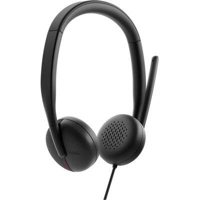 Dell Wired Headset WH3024 (Kabelgebunden, USB-C), Office Headset, Schwarz Dell Wired Headset WH3024 (Kabelgebunden, USB-C), Office Headset, Schwarz