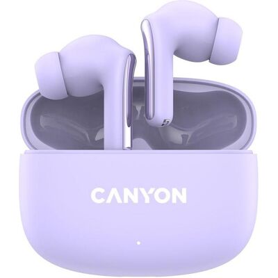 Canyon Kabellose Kopfhörer Headset OnGo 9 Lila (Keine Geräuschunterdrückung, 6 h, Kabellos), Kopfhörer, Violett Canyon Kabellose Kopfhörer Headset OnGo 9 Lila (Keine Geräuschunterdrückung, 6 h, Kabellos), Kopfhörer, Violett