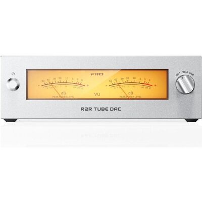 FiiO Warmer R2r (Display, Klangregelung, USB-DAC), Kopfhörerverstärker, Silber FiiO Warmer R2r (Display, Klangregelung, USB-DAC), Kopfhörerverstärker, Silber