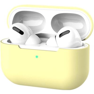 Screenguard Apple Airpods Pro Liquid Silicone Case Hülle (Kopfhörer Hülle), Kopfhörertasche + Schutzhülle, Gelb Screenguard Apple Airpods Pro Liquid Silicone Case Hülle (Kopfhörer Hülle), Kopfhörertasche + Schutzhülle, Gelb