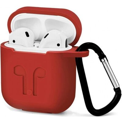 Screenguard Apple Airpods Liquid Silicone Case Hülle (Ladecase Hülle), Kopfhörertasche + Schutzhülle, Rot Screenguard Apple Airpods Liquid Silicone Case Hülle (Ladecase Hülle), Kopfhörertasche + Schutzhülle, Rot