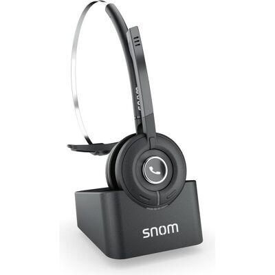 Snom A190 (Kabellos), Office Headset, Schwarz Snom A190 (Kabellos), Office Headset, Schwarz