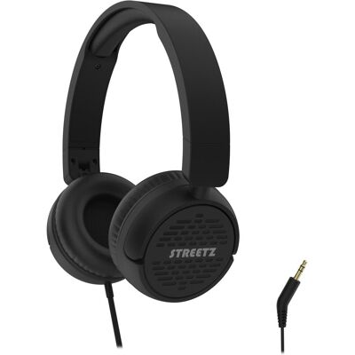 Streetz H110-BLK (Kabelgebunden), Kopfhörer, Schwarz Streetz H110-BLK (Kabelgebunden), Kopfhörer, Schwarz