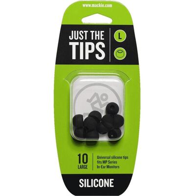 Mackie MP Serie Große Silikon Schwarze Tipps Kit - Headset Zubehör Mackie MP Serie Große Silikon Schwarze Tipps Kit - Headset Zubehör