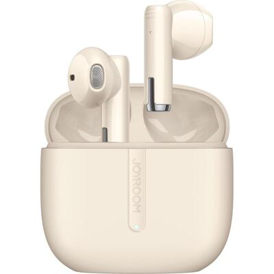 Joyroom JPods True Wireless Half In-Ear Headphones Dual-Mic ENC - Beige (5 h, Kabellos), Kopfhörer, Beige Joyroom JPods True Wireless Half In-Ear Headphones Dual-Mic ENC - Beige (5 h, Kabellos), Kopfhörer, Beige