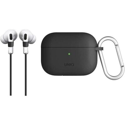 Uniq Vencer Schutzhülle für AirPods Pro Graphit (Kopfhörer Hülle), Kopfhörertasche + Schutzhülle, Grau Uniq Vencer Schutzhülle für AirPods Pro Graphit (Kopfhörer Hülle), Kopfhörertasche + Schutzhülle, Grau