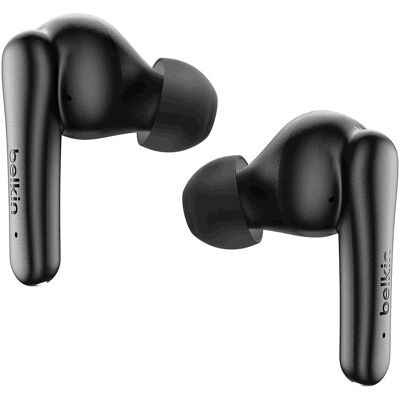 Belkin SoundForm Rhythm ANC In-Ear-Kopfhörer (ANC, 8 h, Kabellos), Kopfhörer, Schwarz Belkin SoundForm Rhythm ANC In-Ear-Kopfhörer (ANC, 8 h, Kabellos), Kopfhörer, Schwarz