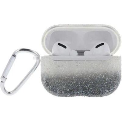 OEM Kaviar-Hülle für Airpods Pro Farbverlauf grau (Kopfhörer Hülle), Kopfhörertasche + Schutzhülle, Grau OEM Kaviar-Hülle für Airpods Pro Farbverlauf grau (Kopfhörer Hülle), Kopfhörertasche + Schutzhülle, Grau