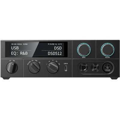 FiiO K15 (Display, Gain-Schalter, Klangregelung, USB Host, USB-DAC, Bluetooth, WLAN), Kopfhörerverstärker, Schwarz FiiO K15 (Display, Gain-Schalter, Klangregelung, USB Host, USB-DAC, Bluetooth, WLAN), Kopfhörerverstärker, Schwarz