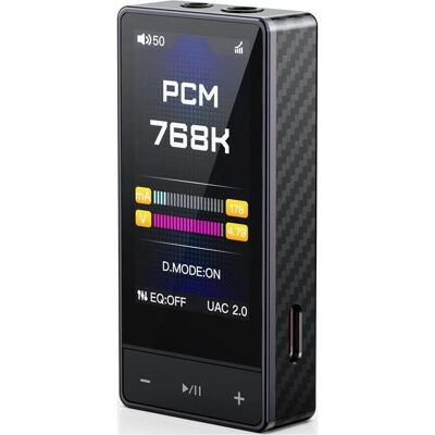 FiiO QX13 (Display, USB-DAC), Kopfhörerverstärker, Schwarz FiiO QX13 (Display, USB-DAC), Kopfhörerverstärker, Schwarz