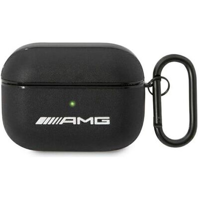 Mercedes AMG Leder Großes Logo – Case AirPods Pro (Schwarz) - Schwarz Mercedes AMG Leder Großes Logo – Case AirPods Pro (Schwarz) - Schwarz