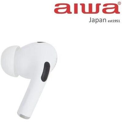 Aiwa Kabellose Kopfhörer mit Ladebox EBTW-350WT Weiss (5 h, Kabellos), Kopfhörer, Weiss Aiwa Kabellose Kopfhörer mit Ladebox EBTW-350WT Weiss (5 h, Kabellos), Kopfhörer, Weiss