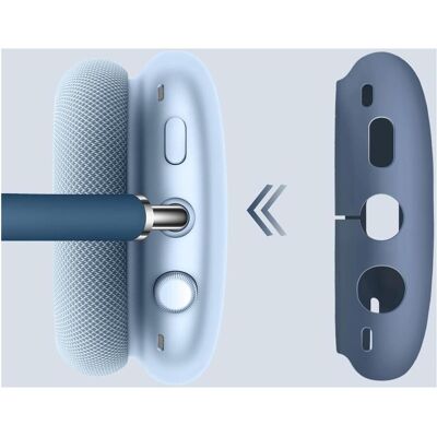 Screenguard Liquid Silicone Case 3-in-1 Set Navy (Kopfhörer Hülle), Kopfhörertasche + Schutzhülle, Blau Screenguard Liquid Silicone Case 3-in-1 Set Navy (Kopfhörer Hülle), Kopfhörertasche + Schutzhülle, Blau
