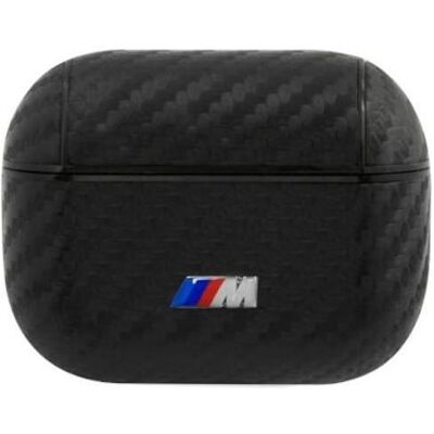 BMW BMAPWMPUCA AirPods Pro cover czarny/black PU Carbon M Collection (Kopfhörer Hülle), Kopfhörertasche + Schutzhülle, Schwarz BMW BMAPWMPUCA AirPods Pro cover czarny/black PU Carbon M Collection (Kopfhörer Hülle), Kopfhörertasche + Schutzhülle, Schwarz