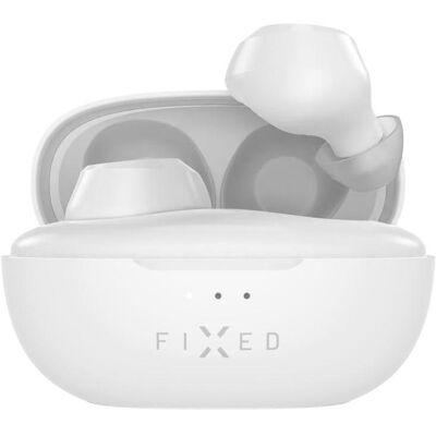 FIXED Weiße True Wireless Kopfhörer - Kabellose Earbuds FIXED Weiße True Wireless Kopfhörer - Kabellose Earbuds