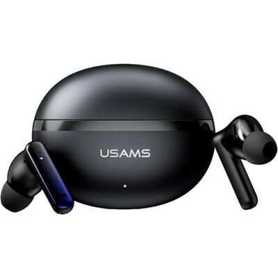 Usams Earphones Bluetooth Echo E02 TWS ANC+ENC wireless black (ANC, 4 h, Kabellos), Kopfhörer, Schwarz Usams Earphones Bluetooth Echo E02 TWS ANC+ENC wireless black (ANC, 4 h, Kabellos), Kopfhörer, Schwarz