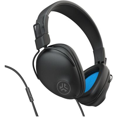 JLab Audio Over ear headphones wired (Kabelgebunden), Kopfhörer, Schwarz, Blau JLab Audio Over ear headphones wired (Kabelgebunden), Kopfhörer, Schwarz, Blau