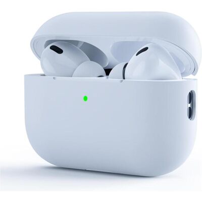 Screenguard Apple Airpods Pro (2022) Liquid Silicone Case Hülle (Ladecase Hülle), Kopfhörertasche + Schutzhülle, Weiss Screenguard Apple Airpods Pro (2022) Liquid Silicone Case Hülle (Ladecase Hülle), Kopfhörertasche + Schutzhülle, Weiss