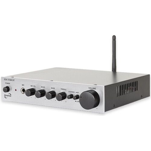 Dynavox Stereo-Verstärker (Verstärker), Stereoverstärker, Silber
