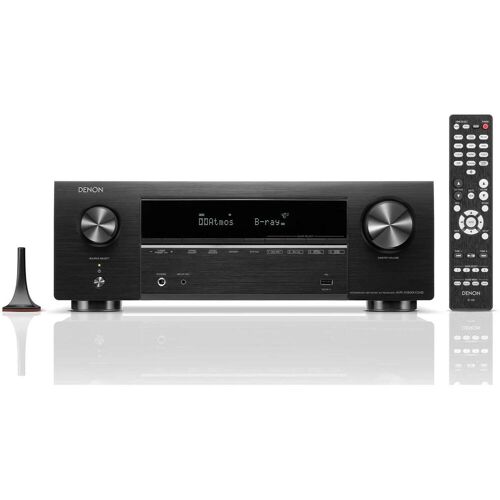 Denon AVR X1800H DAB (7.2 Kanal, DAB, AM, FM, DAB+), AV Receiver, Schwarz