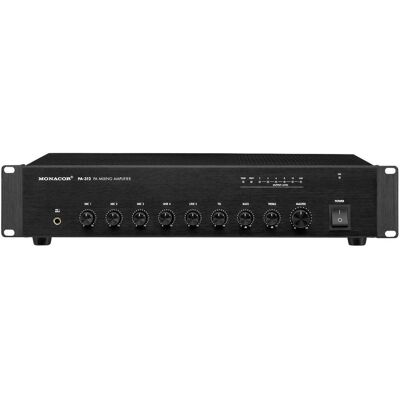 MONACOR ELA-Verstärker PA-312 120 W (Verstärker), Stereoverstärker, Schwarz MONACOR ELA-Verstärker PA-312 120 W (Verstärker), Stereoverstärker, Schwarz