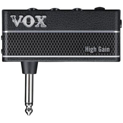 Amps Vox Kopfhörer-Verstärker für Gitarre amPlug 3 High Gain mit Tasche, Kopfhörerverstärker, Schwarz Amps Vox Kopfhörer-Verstärker für Gitarre amPlug 3 High Gain mit Tasche, Kopfhörerverstärker, Schwarz
