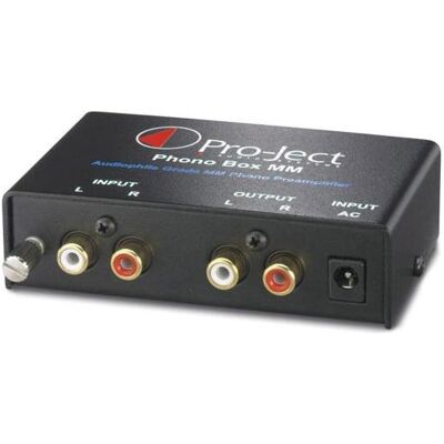 Pro-Ject Phono Box MM, Phono Vorverstärker, Schwarz Pro-Ject Phono Box MM, Phono Vorverstärker, Schwarz