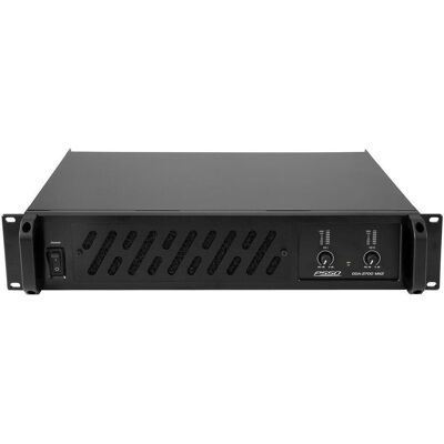 PSSO DDA-2700 MK2 2-Kanal-Endstufe (10451688) (Endstufe, Verstärker), Effektgerät, Schwarz PSSO DDA-2700 MK2 2-Kanal-Endstufe (10451688) (Endstufe, Verstärker), Effektgerät, Schwarz
