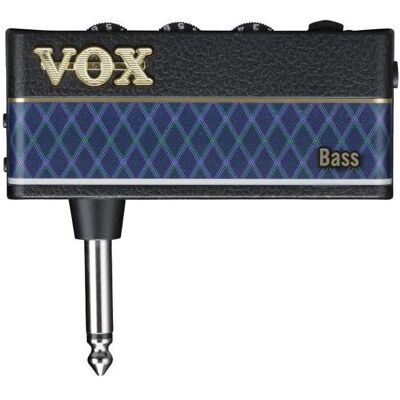 Vox Kopfhörer-Verstärker für Bassgitarre amPlug 3 Bass + Bonus In-Ear Kopfhörer, Kopfhörerverstärker, Schwarz Vox Kopfhörer-Verstärker für Bassgitarre amPlug 3 Bass + Bonus In-Ear Kopfhörer, Kopfhörerverstärker, Schwarz