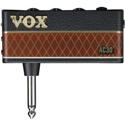 Vox Kopfhörer-Verstärker für Gitarre amPlug 3 AC-30 + Bonus In-Ear Kopfhörer (Display), Kopfhörerverstärker, Schwarz Vox Kopfhörer-Verstärker für Gitarre amPlug 3 AC-30 + Bonus In-Ear Kopfhörer (Display), Kopfhörerverstärker, Schwarz