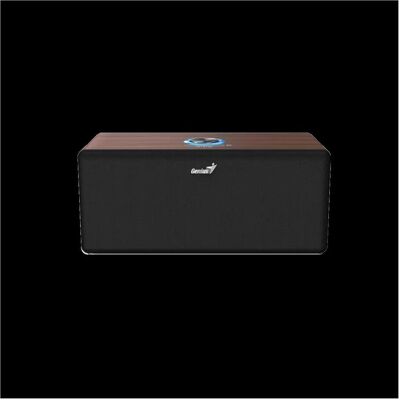 Genius SP-HF505BT Bluetooth-Lautsprecher dunkelbraunes Holz, Bluetooth Lautsprecher, Braun Genius SP-HF505BT Bluetooth-Lautsprecher dunkelbraunes Holz, Bluetooth Lautsprecher, Braun