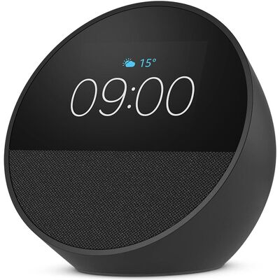 Echo Spot (2024) (Amazon Alexa), Smart Speaker, Schwarz Echo Spot (2024) (Amazon Alexa), Smart Speaker, Schwarz