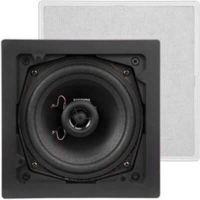 Artsound - FL101, flat, 2-weg inbouw LS, vierkant, 70W, wit, HiFi + Heimkino Lautsprecher, Weiss Artsound - FL101, flat, 2-weg inbouw LS, vierkant, 70W, wit, HiFi + Heimkino Lautsprecher, Weiss