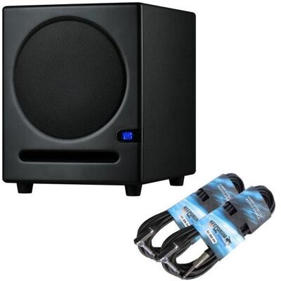PreSonus Subwoofer Eris Sub 8BT mit Bluetooth 8 Zoll mit 2x Klinkenkabel (1 Stk., 50 W), HiFi + Heimkino Lautsprecher, Schwarz PreSonus Subwoofer Eris Sub 8BT mit Bluetooth 8 Zoll mit 2x Klinkenkabel (1 Stk., 50 W), HiFi + Heimkino Lautsprecher, Schwarz