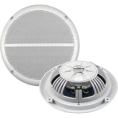 Chilitec Aussen-Lautsprecher CT-65SL, wasserfest, SlimDesign 6,5", 100 W, weiss (1 Stk.), Einbaulautsprecher, Weiss Chilitec Aussen-Lautsprecher CT-65SL, wasserfest, SlimDesign 6,5", 100 W, weiss (1 Stk.), Einbaulautsprecher, Weiss