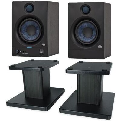 PreSonus Eris 5BT Bluetooth-Boxen 2nd Gen mit Boxenständern (Aktiv), Monitor Lautsprecher, Schwarz PreSonus Eris 5BT Bluetooth-Boxen 2nd Gen mit Boxenständern (Aktiv), Monitor Lautsprecher, Schwarz