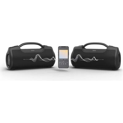 Hama SoundBarrel (12 h), Bluetooth Lautsprecher, Schwarz Hama SoundBarrel (12 h), Bluetooth Lautsprecher, Schwarz
