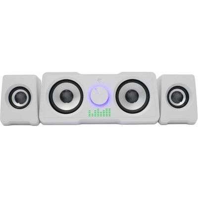 White Shark MOOD White 2-way Wired, PC Lautsprecher, Weiss White Shark MOOD White 2-way Wired, PC Lautsprecher, Weiss