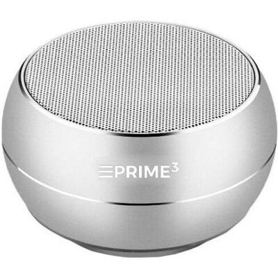 PRIME3 Silber Bluetooth Lautsprecher - 5h Wiedergabe - UKW Radio PRIME3 Silber Bluetooth Lautsprecher - 5h Wiedergabe - UKW Radio