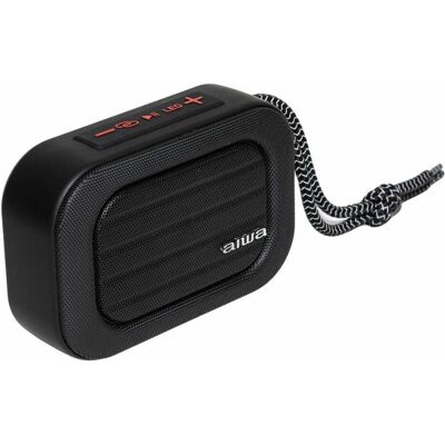 Aiwa Tragbare Bluetooth-Lautsprecher BST130RD Rot 5 W (12 h), Bluetooth Lautsprecher, Rot Aiwa Tragbare Bluetooth-Lautsprecher BST130RD Rot 5 W (12 h), Bluetooth Lautsprecher, Rot