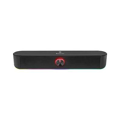 Defender Soundbar Z10, 2.0, 6W, schwarz, LED-Unterbeleuchtung (6 W, 2.0 Kanal), Soundbar, Schwarz Defender Soundbar Z10, 2.0, 6W, schwarz, LED-Unterbeleuchtung (6 W, 2.0 Kanal), Soundbar, Schwarz